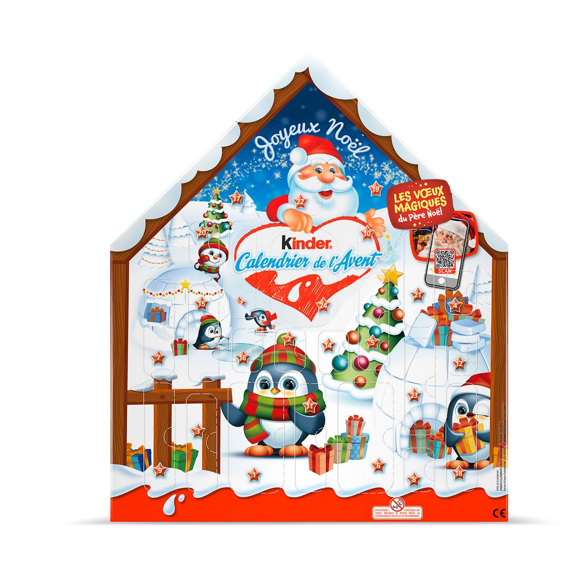 Calendrier De L Avent Kinder 184g 