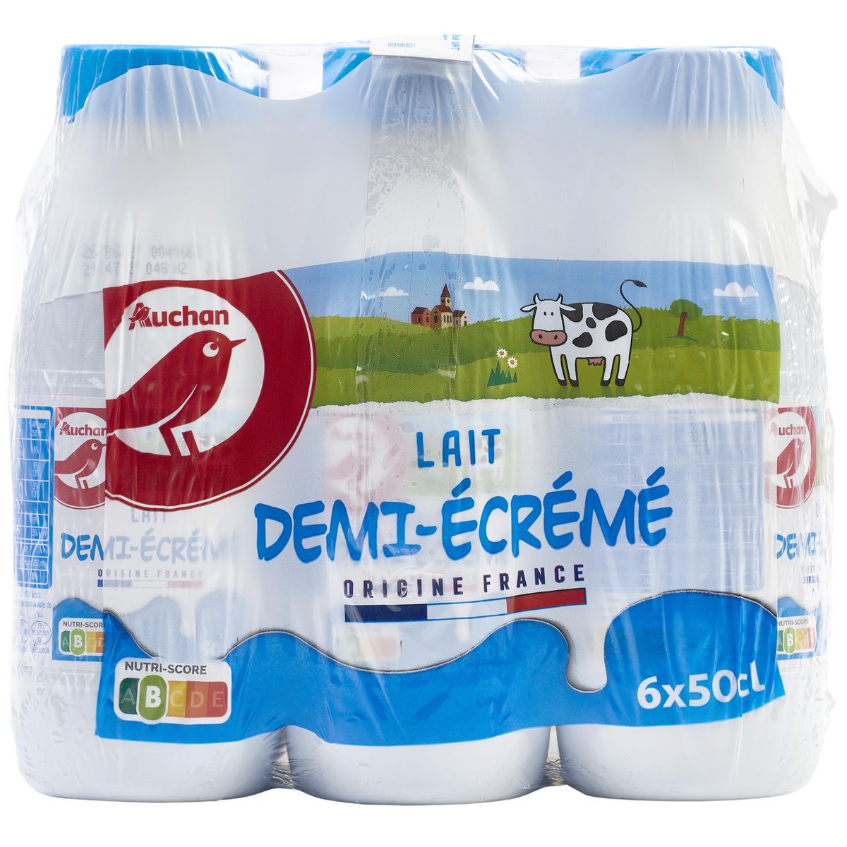 Lait demi-écrémé 50 CL - Nos laits - Elle & Vire