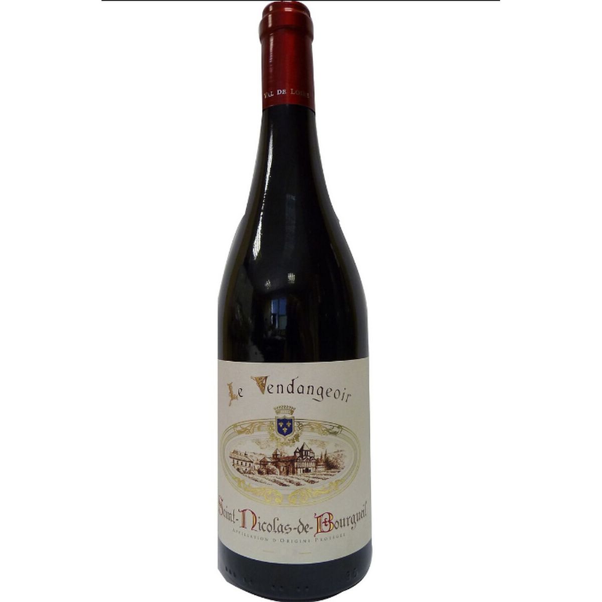 Vin rouge AOP Saint-Nicolas-de-Bourgueil Le Vendangeoir 75cl