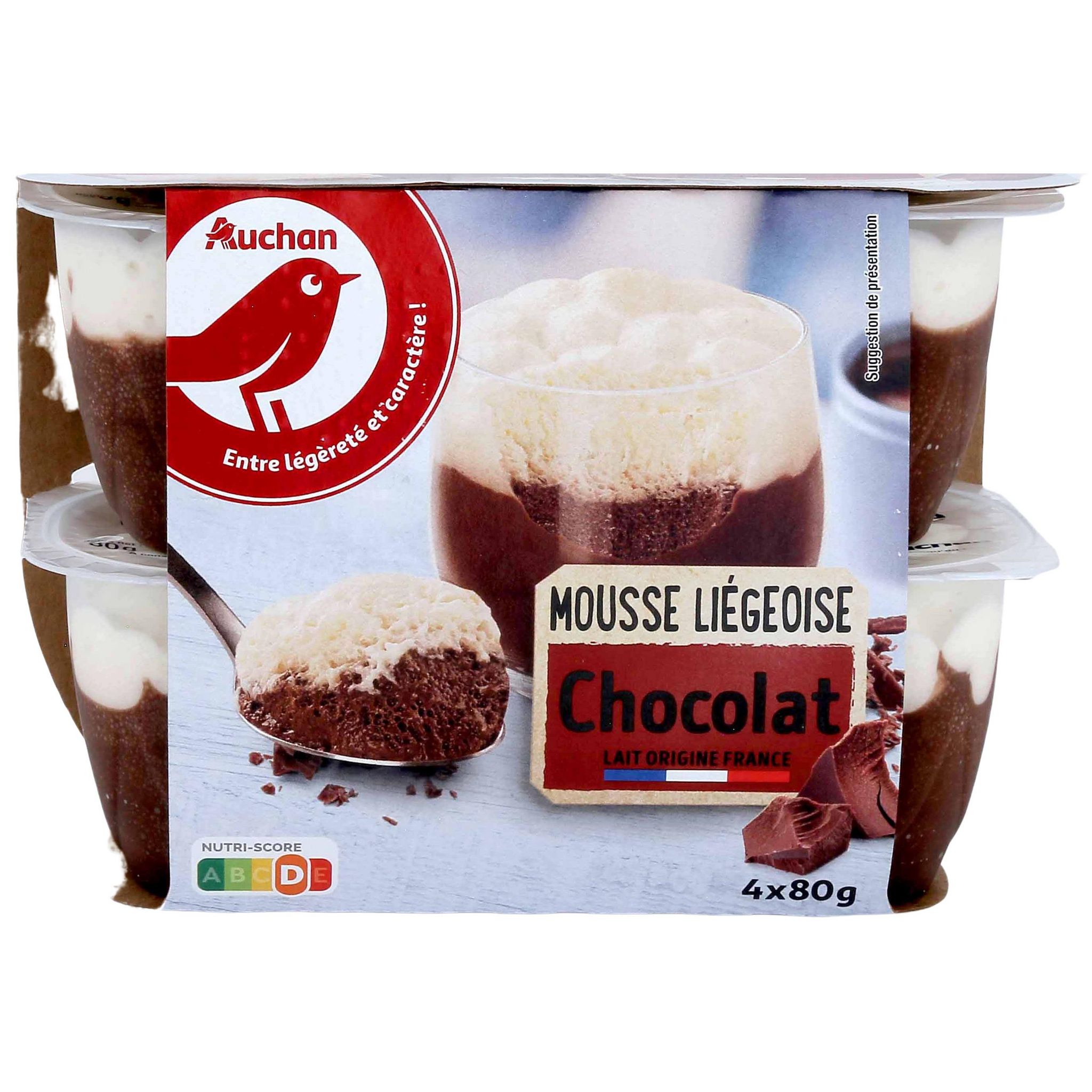 AUCHAN Pépites de chocolat blanc sachet refermable 100g pas cher