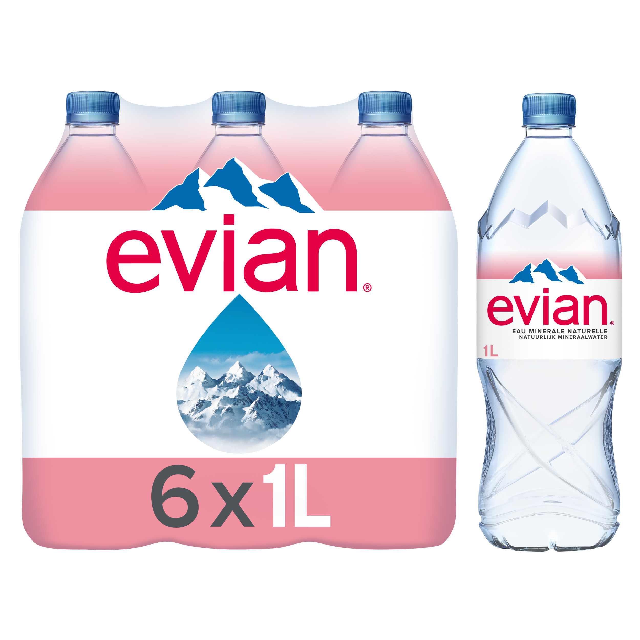 Eau plate Evian - 1L - La Boucle - Traiteur à Lyon et Villeurbanne
