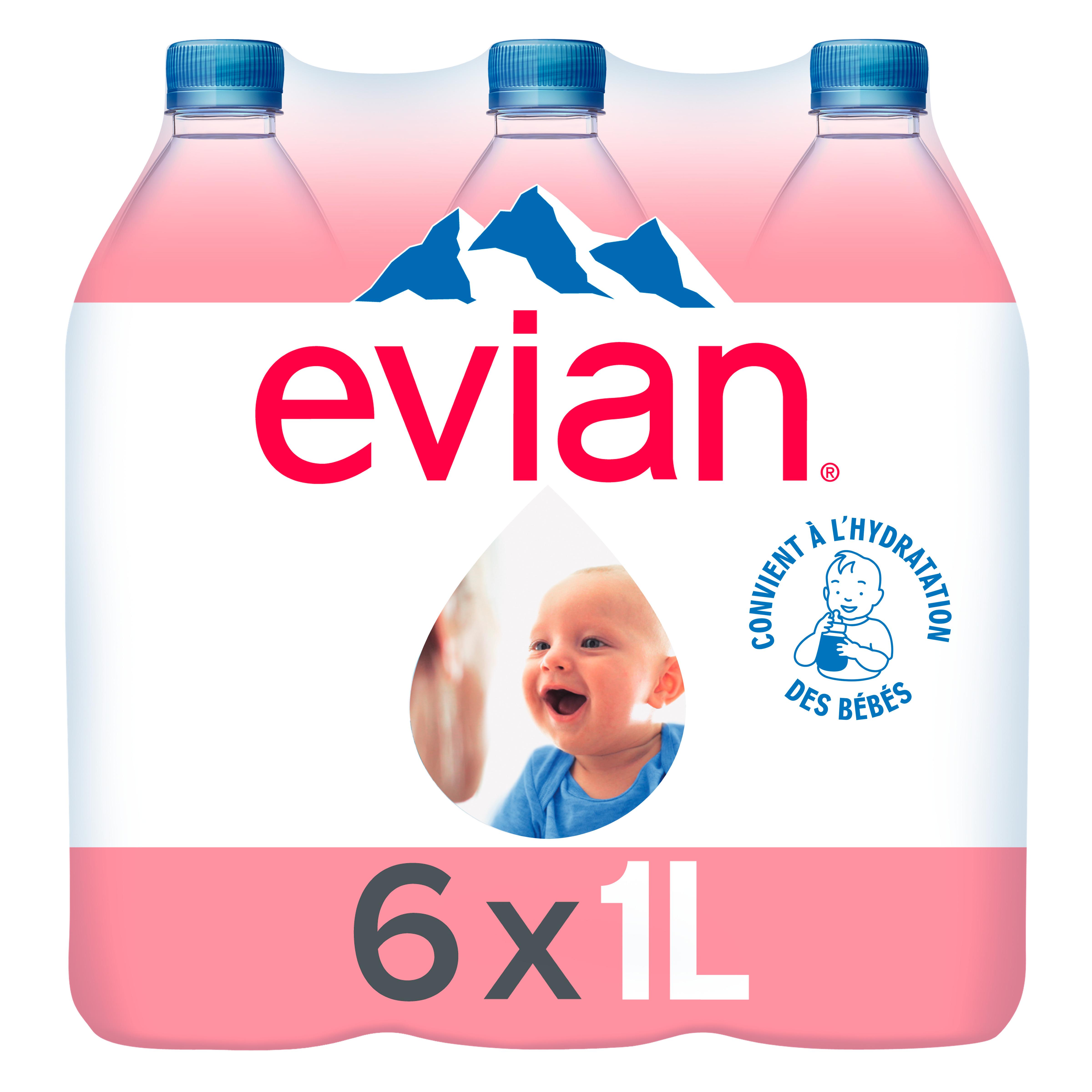 Eau plate Evian - 1L - La Boucle - Traiteur à Lyon et Villeurbanne