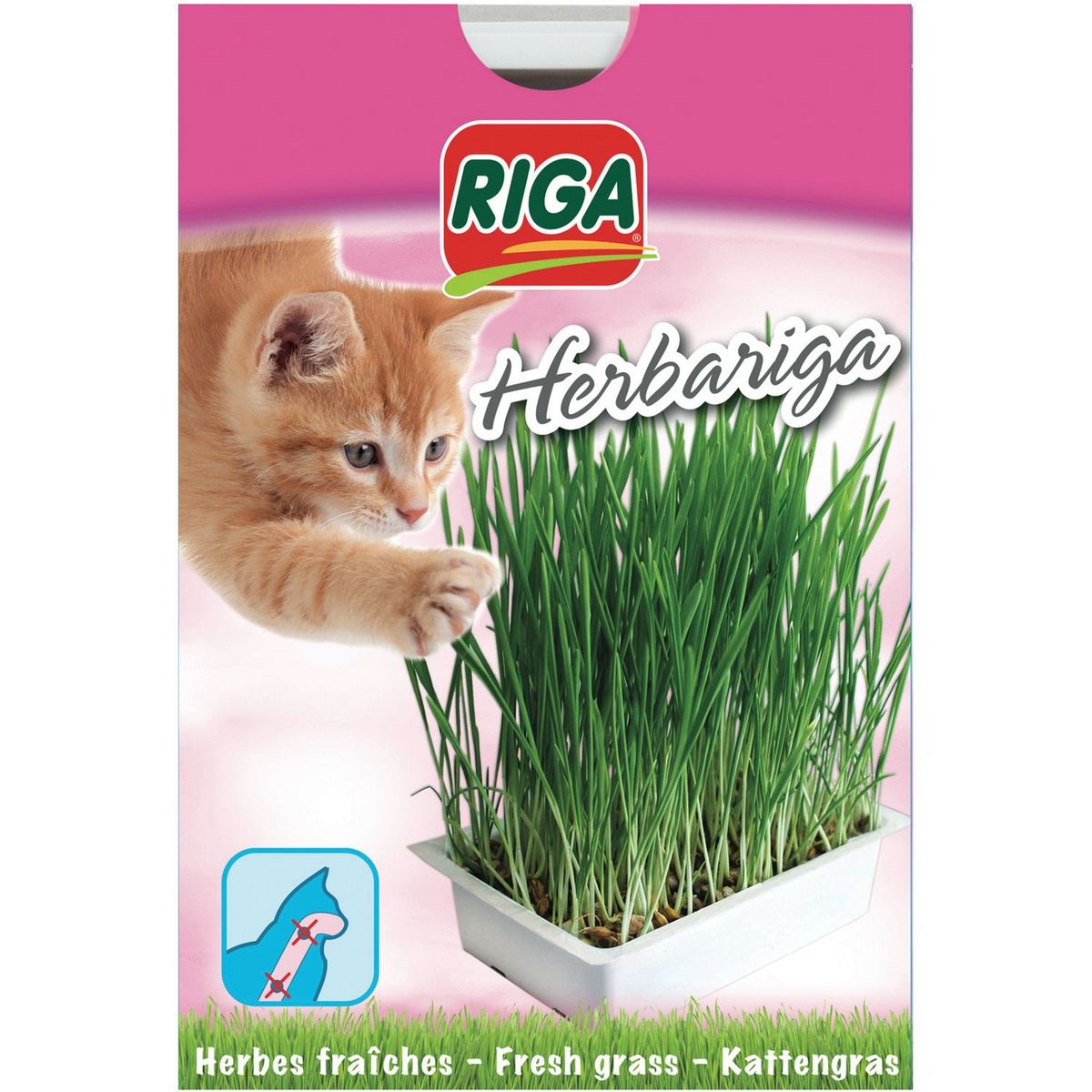 RIGA Herbariga herbes fraîches pour chat 1 pièce pas cher 