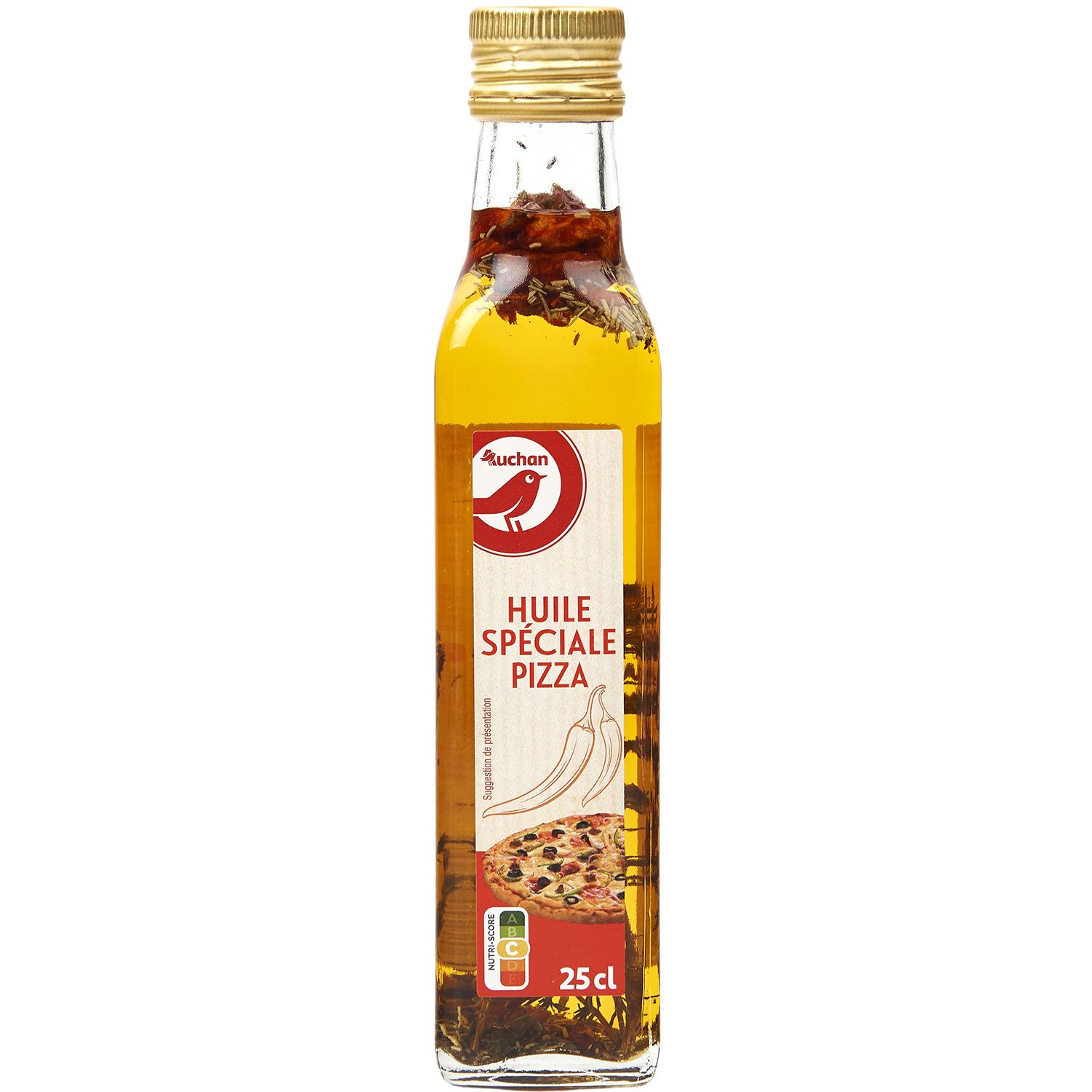 AUCHAN Huile spéciale pizza 25cl pas cher 