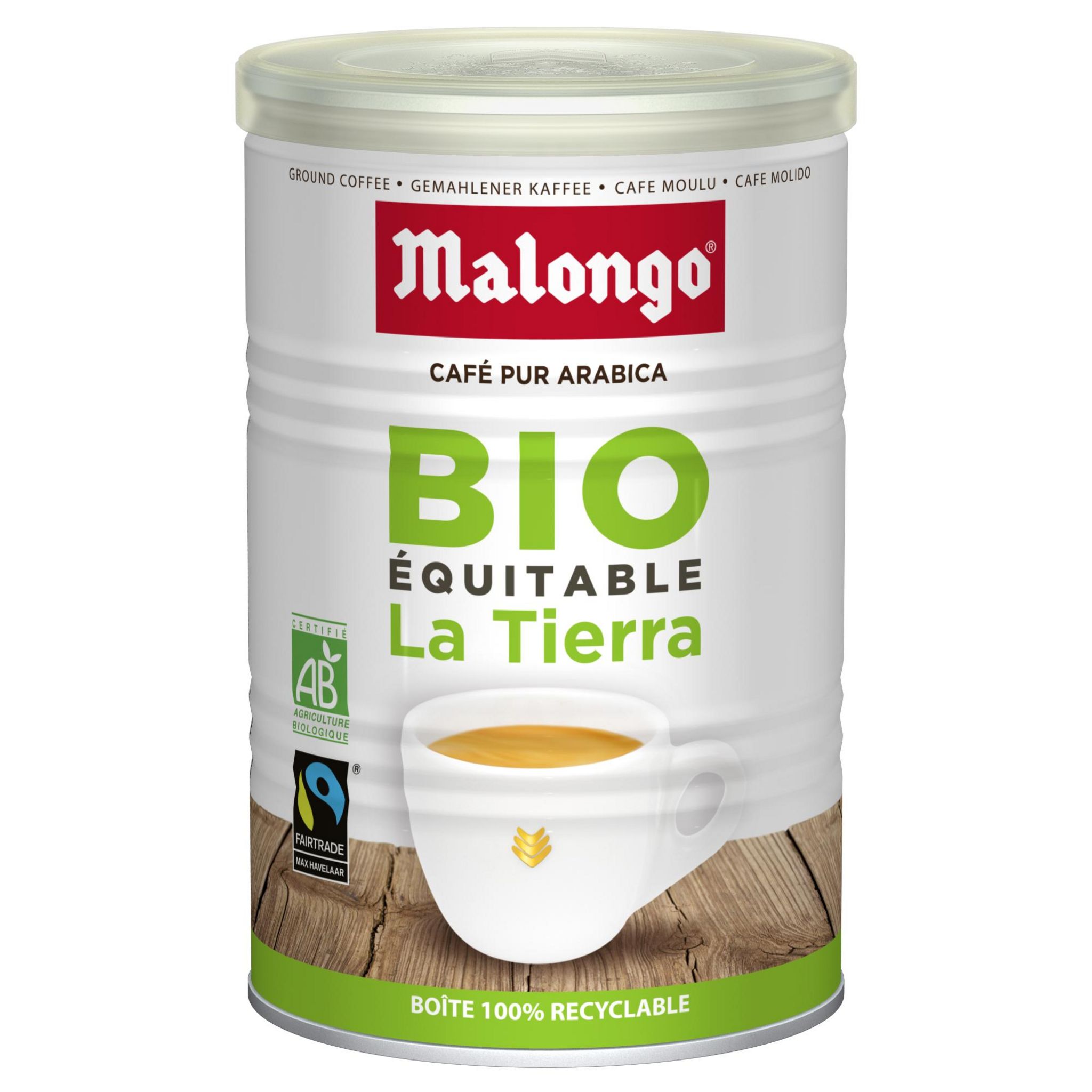 MALONGO Café en grains bio équitable 500g pas cher 