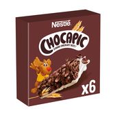 CHOCAPIC Barres de céréales au chocolat 6 barres 150g pas cher 