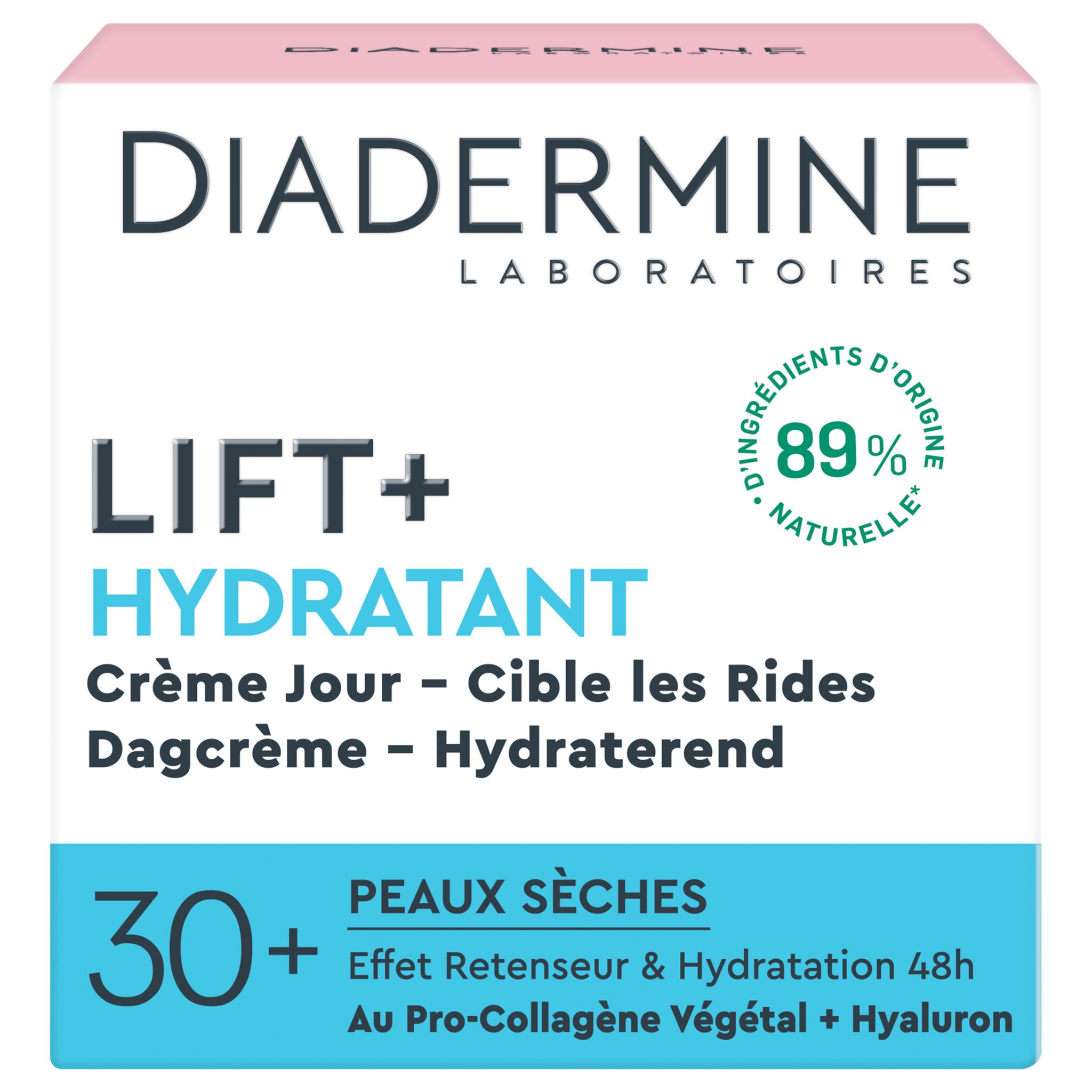 DIADERMINE Lift+ hydratant crème anti-rides fermeté 50ml pas cher 