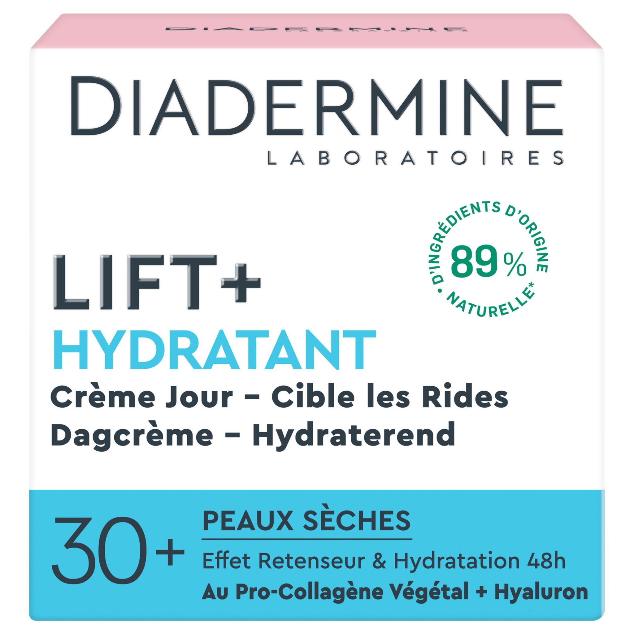 Crème anti-âge bio jour, Diadermine (50 ml)