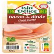 ISLA DELICE Bacon de dinde fumé halal 8 tranches 120g