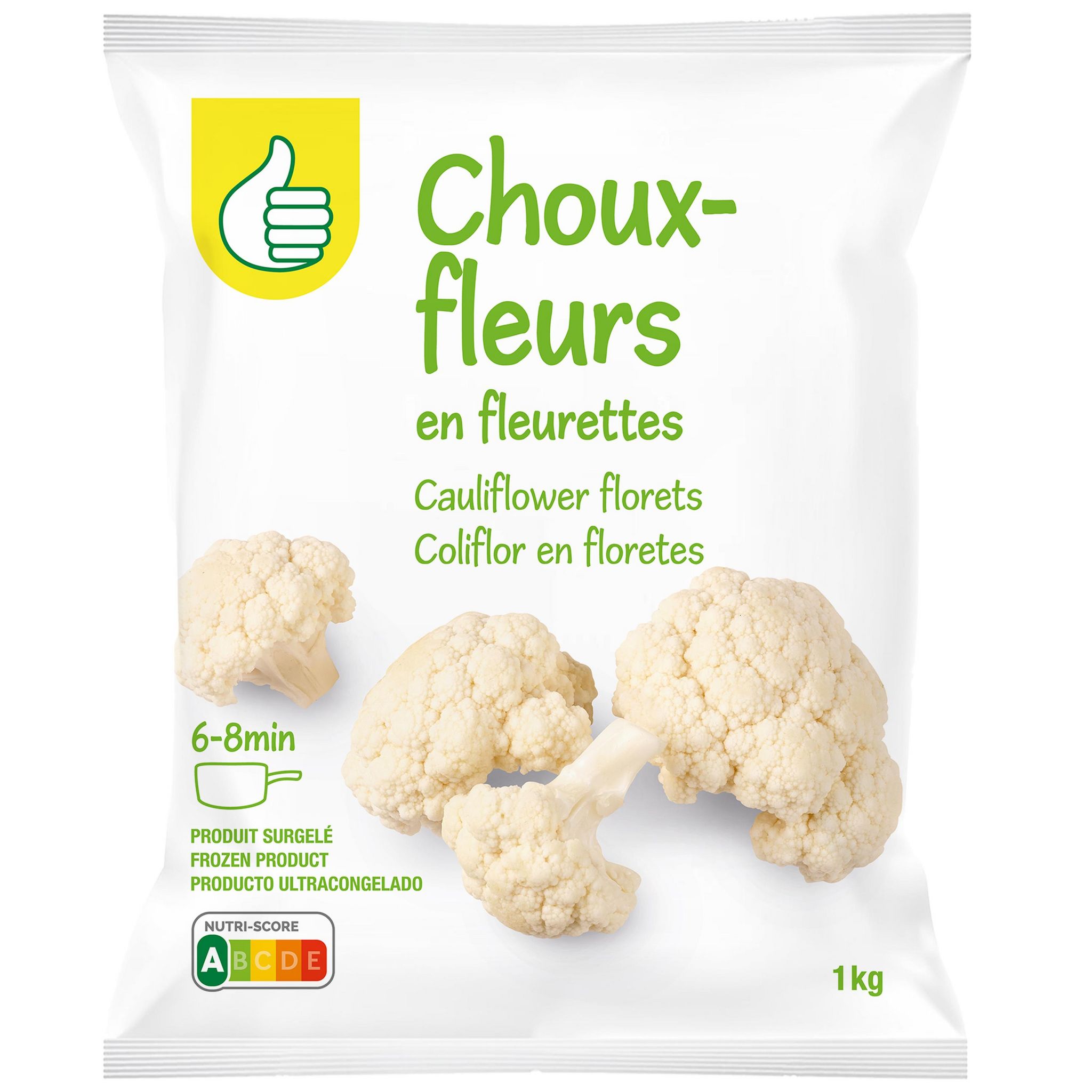 Chou fleur : la pièce à Prix Carrefour