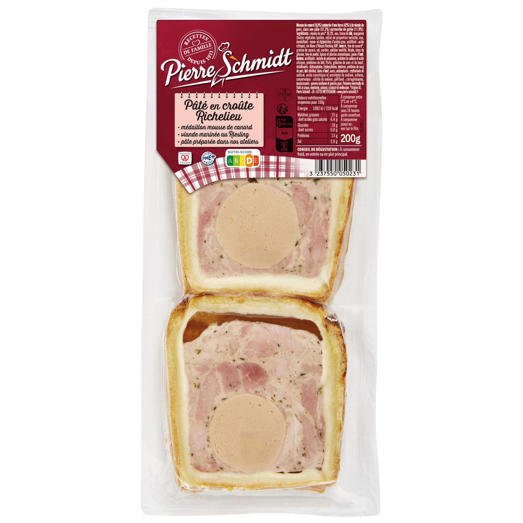 Pâté en croûte Richelieu