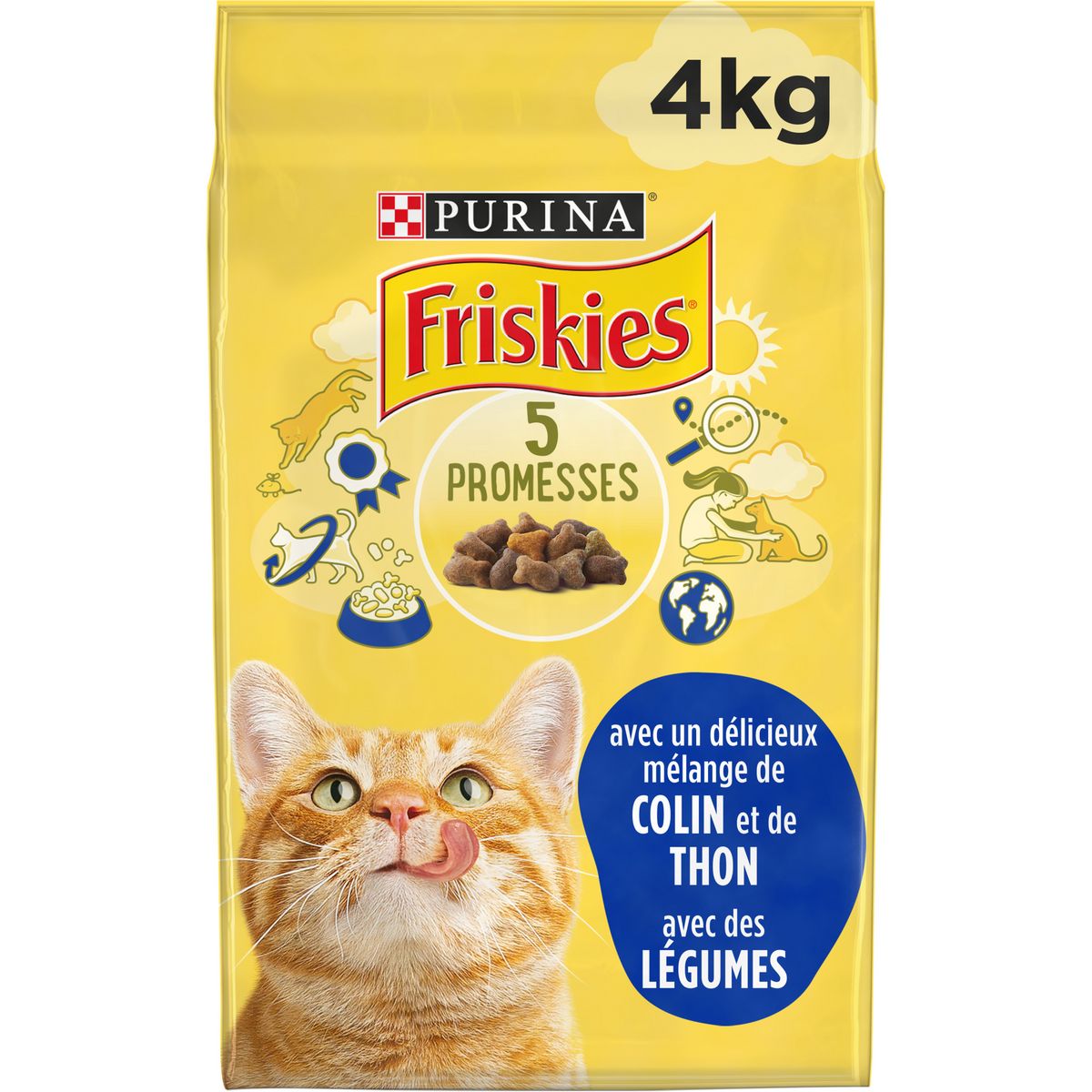 Friskies croquette 4kg