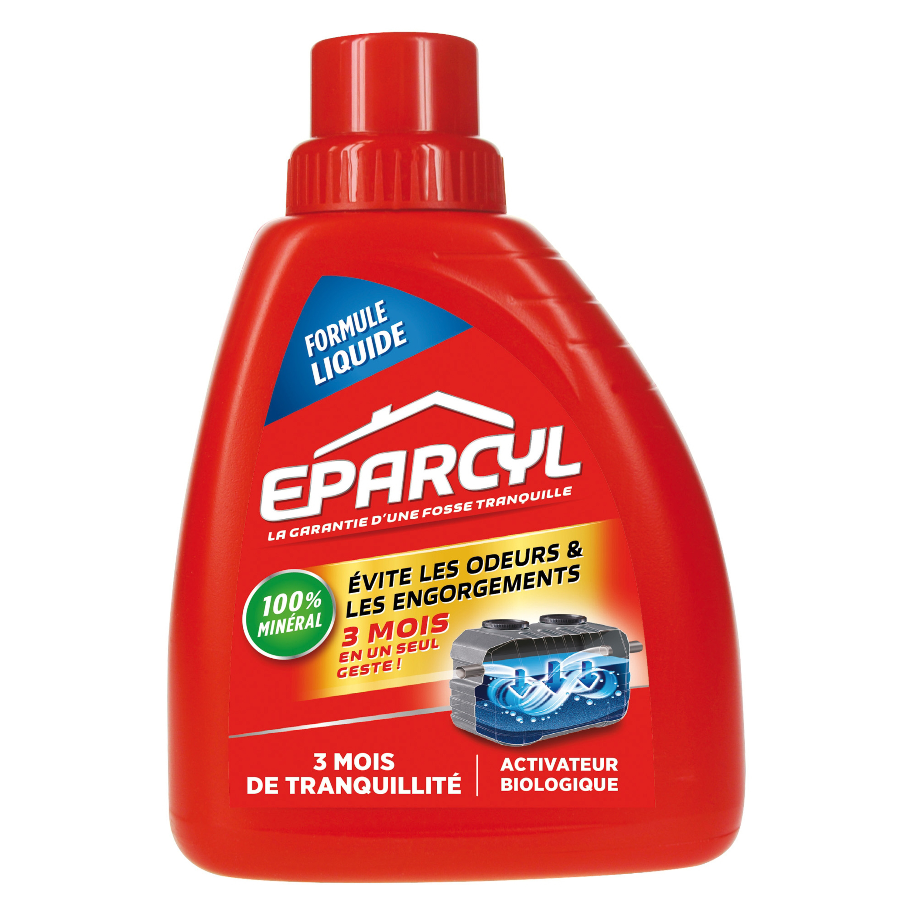 EPARCYL Gel WC 2 en 1, Fosse Septique - Produit EPARCYL