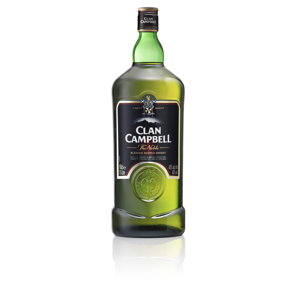 CLAN CAMPBELL Scotch whisky écossais blended malt 40% 1,5l