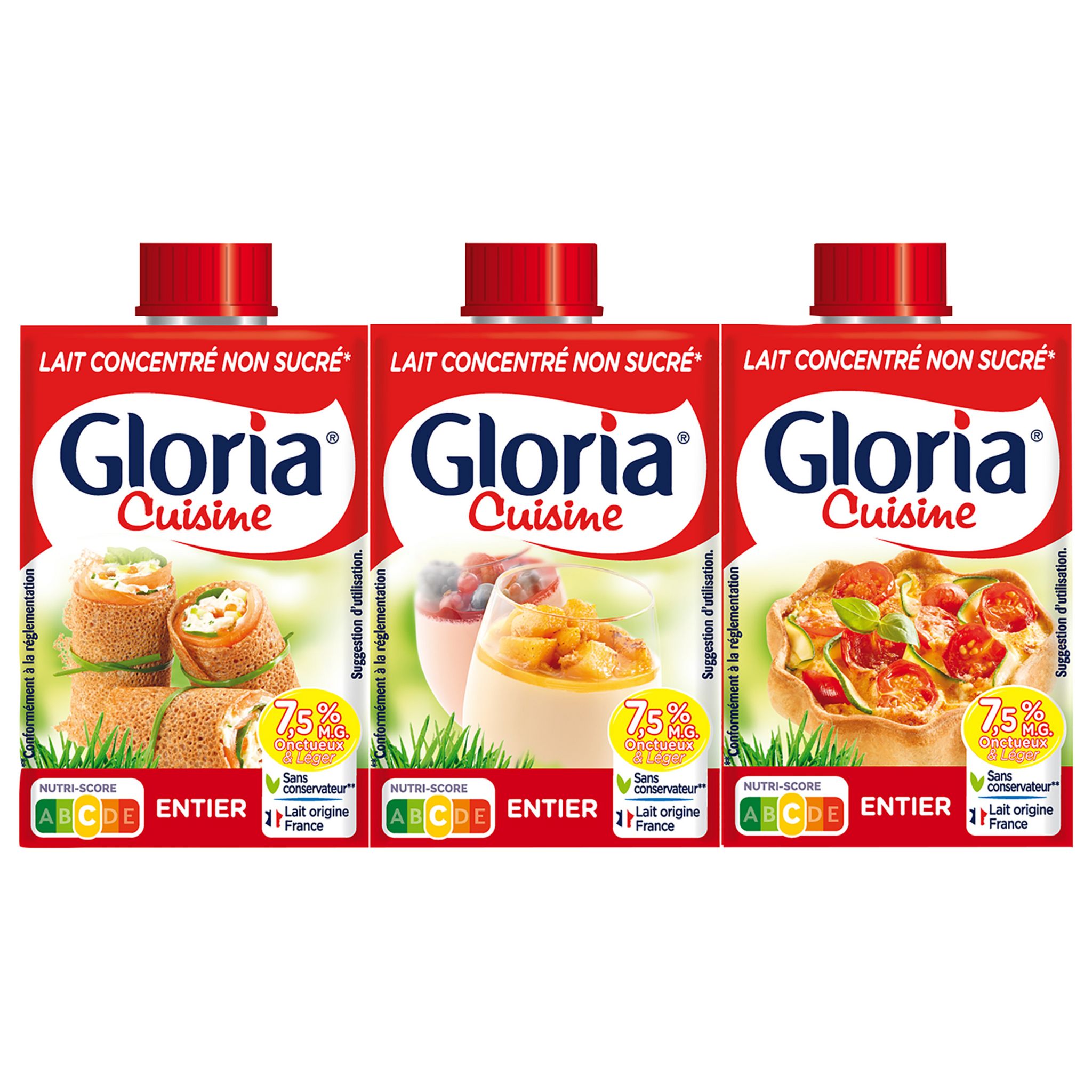 Acheter Gloria Lait concentré non sucré cuisine 7,5% de matière grasse