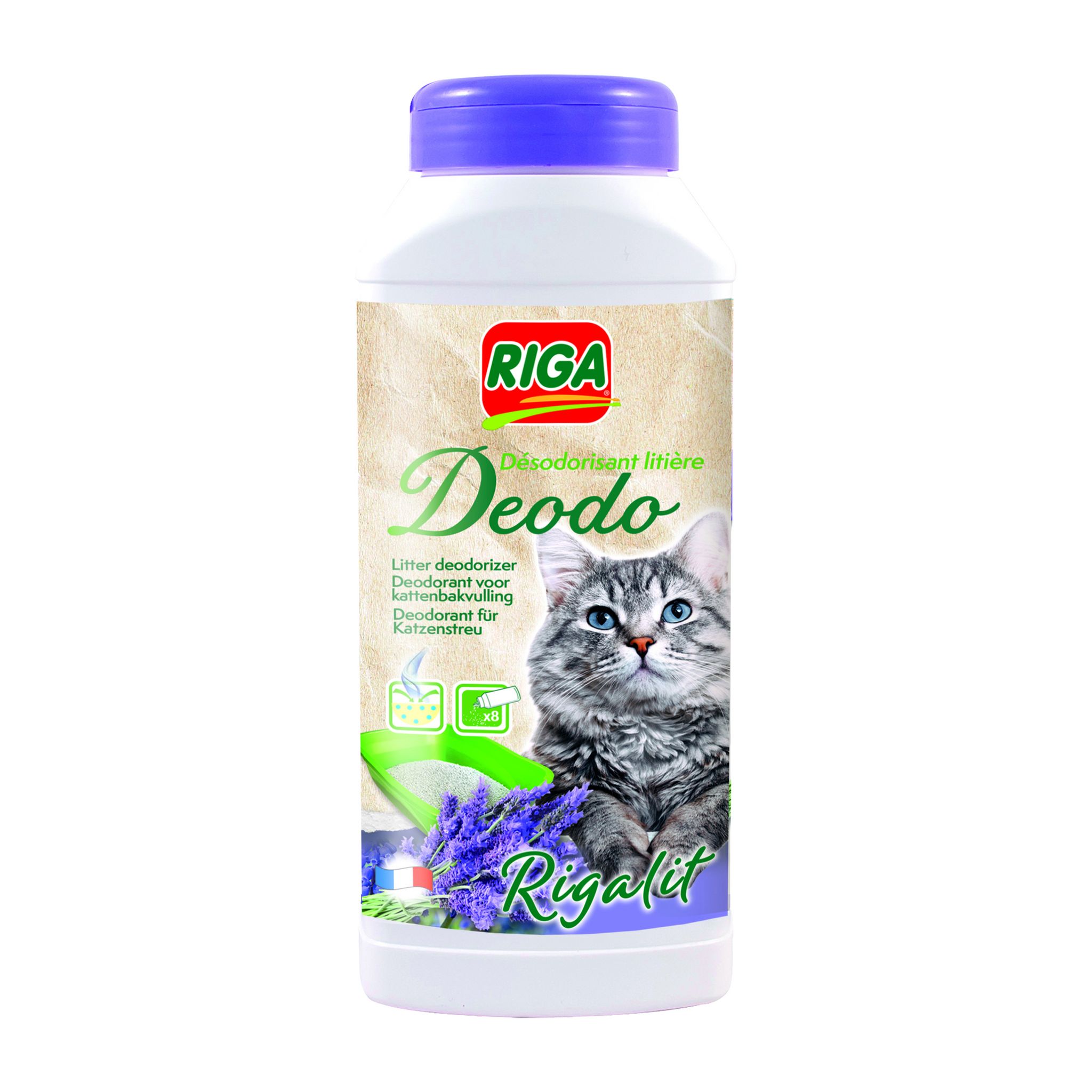 Déodorant litière pour Chat, Absorbeur d'odeur Automatique