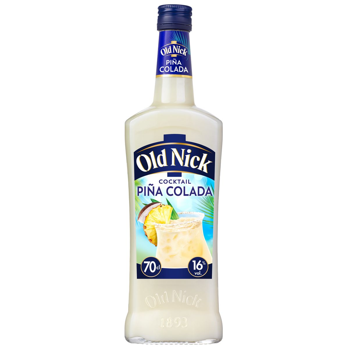 OLD NICK Cocktail pina colada à base de rhum 16% 70cl