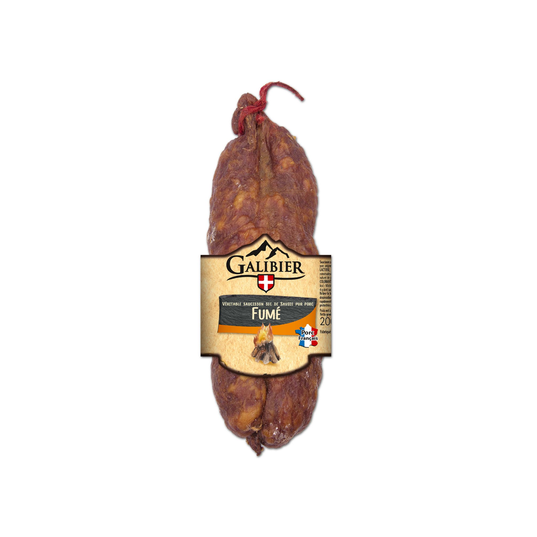 Promo Saucisson sec pur porc galibier 2+1 offert chez Maximarché