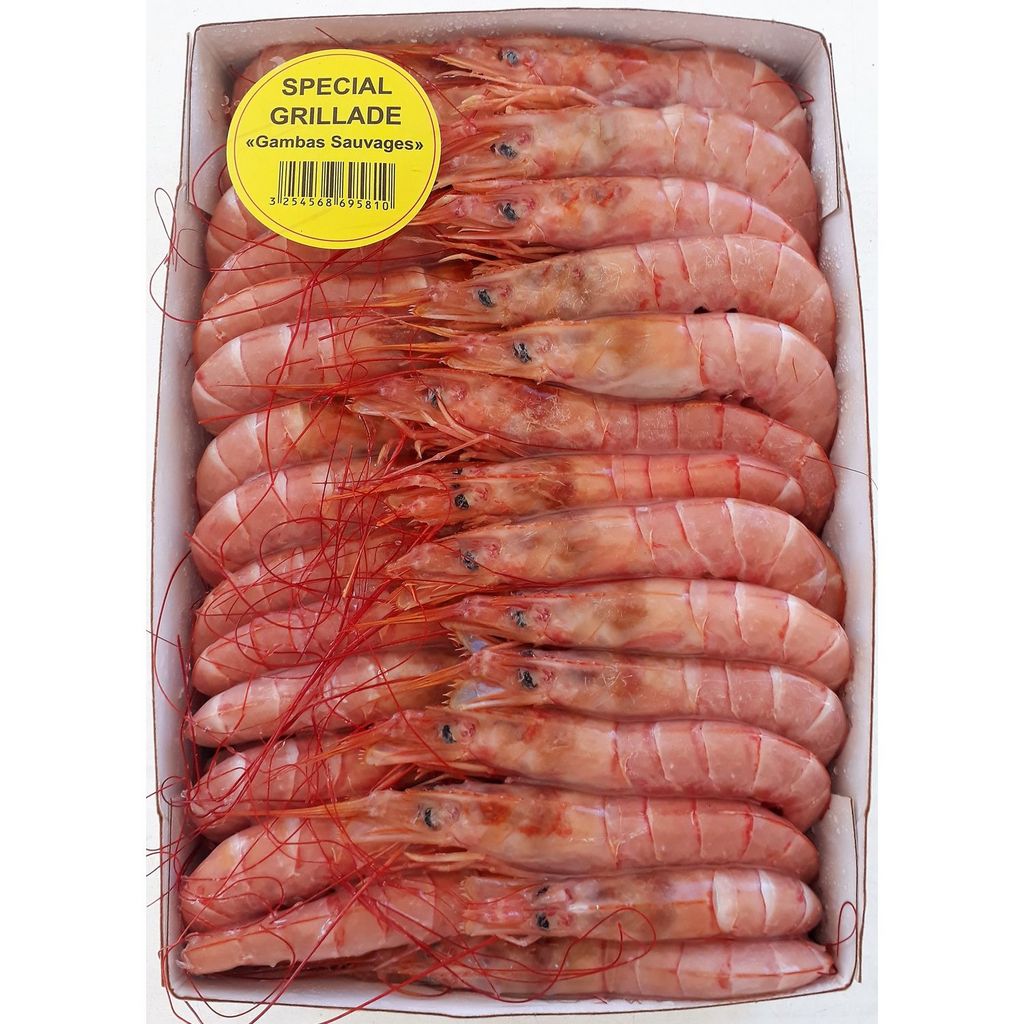 Gambas sauvages crues 2kg pas cher - Auchan.fr