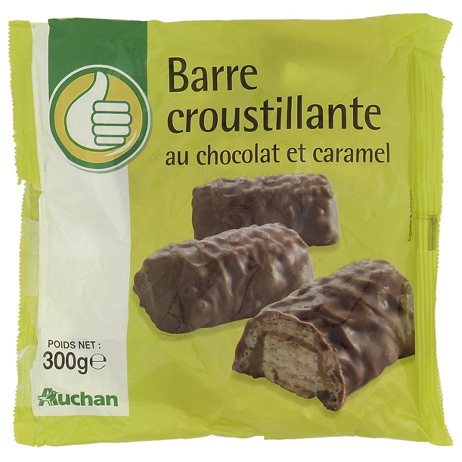 Barres chocolatées fourrées au caramel MARS