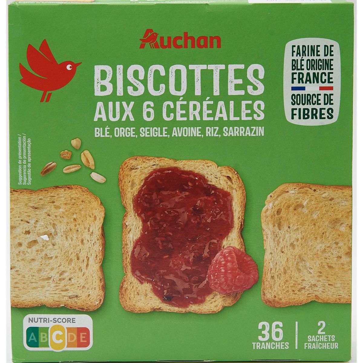 Biscottes Goût Brioché (Carrefour)