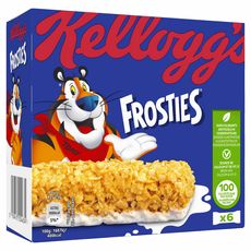 KELLOGG'S Frosties barres de céréales 6 barres 150g