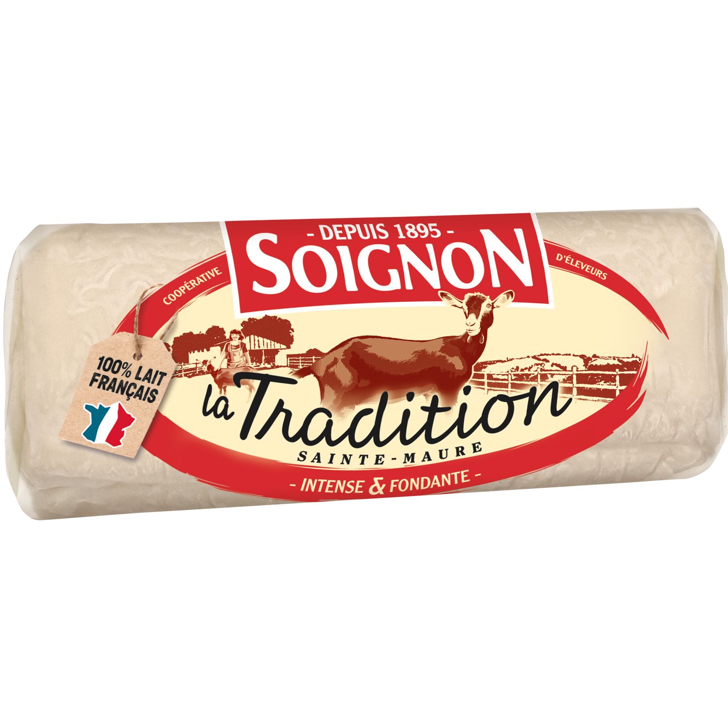 SOIGNON La s lection St Maure fromage de ch vre 200g pas cher