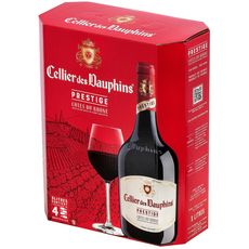 CELLIER DES DAUPHINS AOP Côtes-du-Rhône Prestige rouge BIB 3L