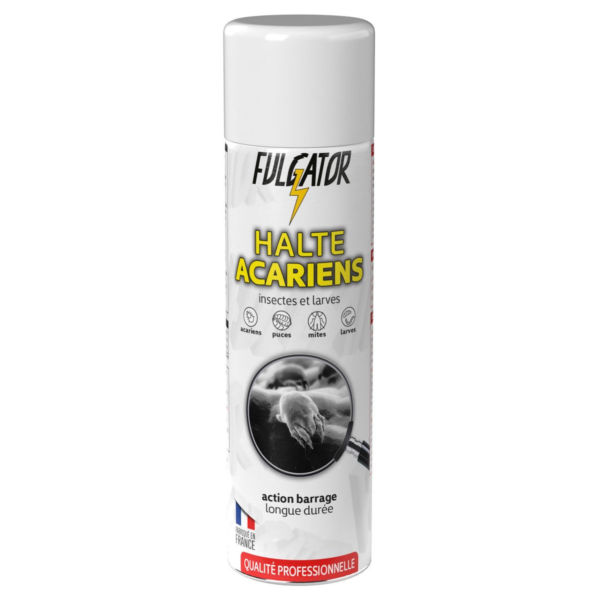 FULGATOR Insecticide et barrage anti-acariens puces et mites 500ml pas cher  