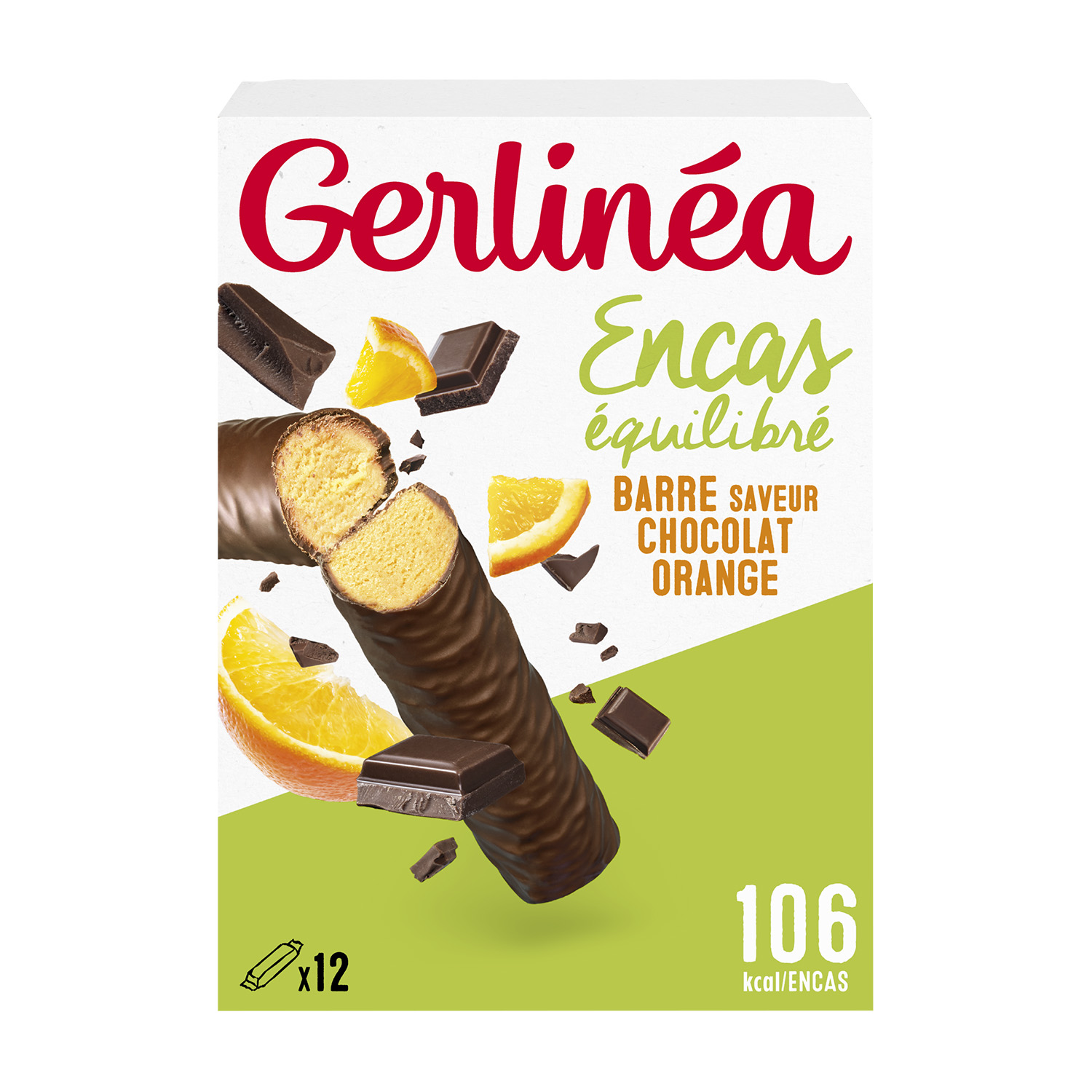 Barre Chocolat Noisette Gerlinéa - 8/10 - Petits secrets minceur