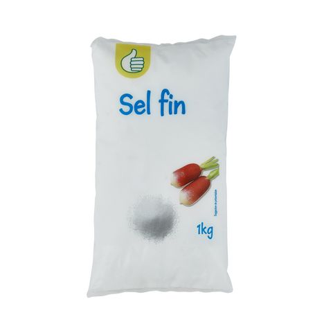 Livraison à domicile Salinor Sel fin de table iodé, 1kg