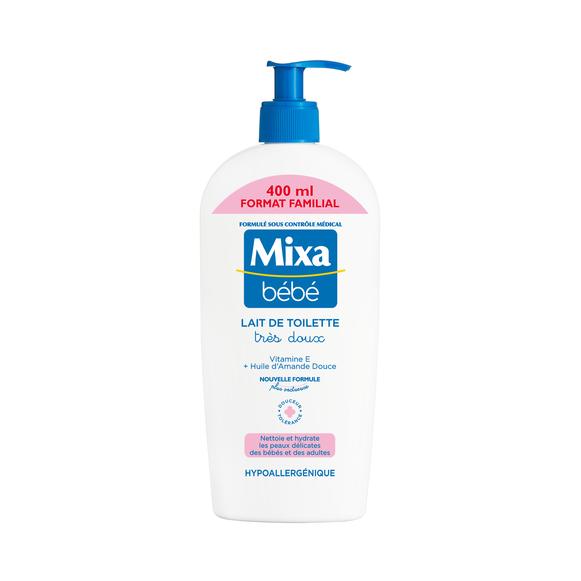 Mixa Bébé Shampoing Très Doux 400 ml : : Bébé et