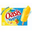 OASIS Bâtonnet glacé sorbet citron et orange 10 pièces 400g