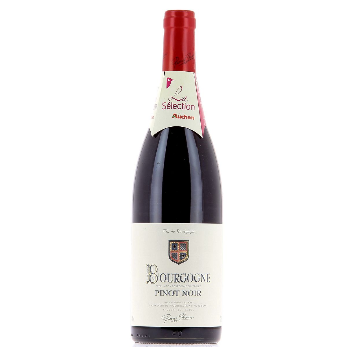 PIERRE CHANAU Vin rouge AOP Bourgogne pinot noir 75cl