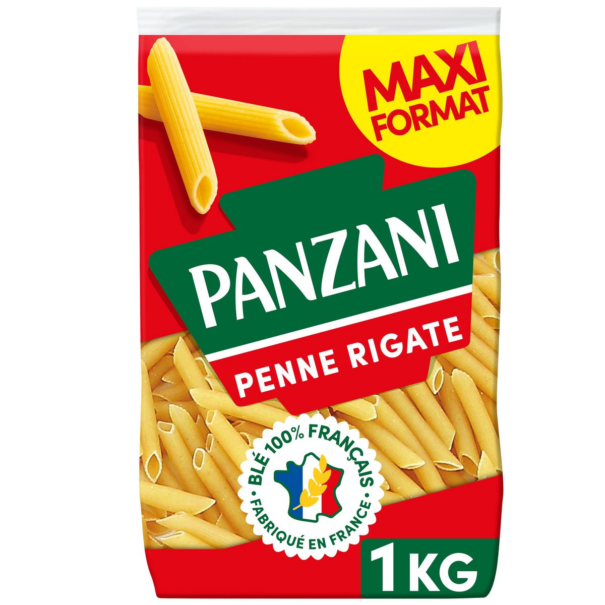 AUCHAN Penne rigate au blé complet 500g pas cher 