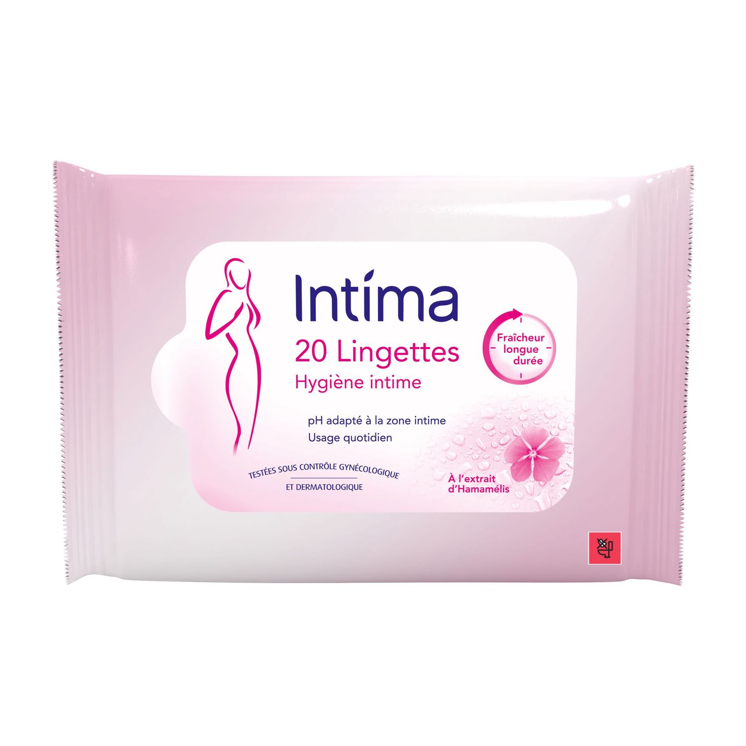 lingettes intimes x 20 - DOULYS