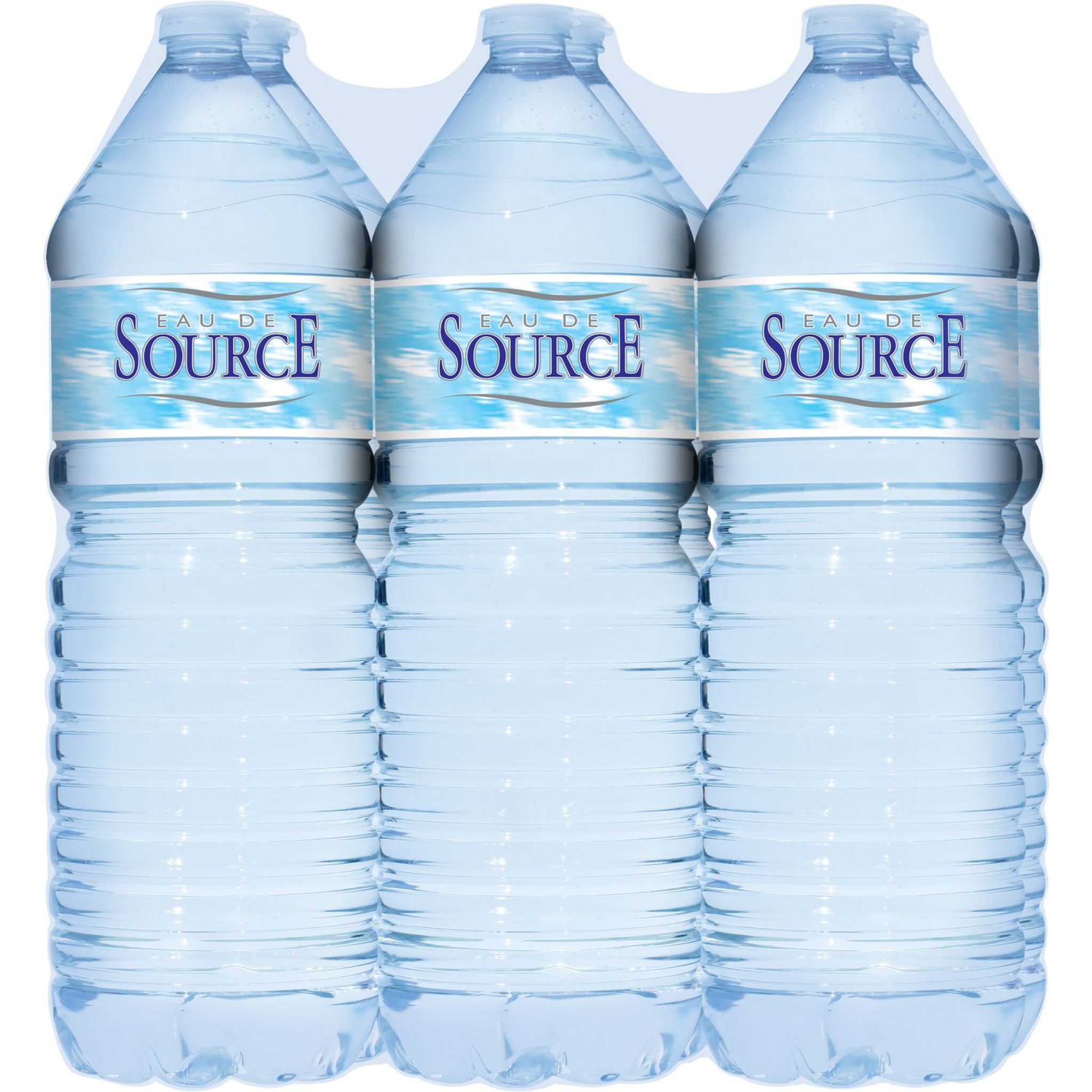 Eau de source naturelle 4 L - Eau plate