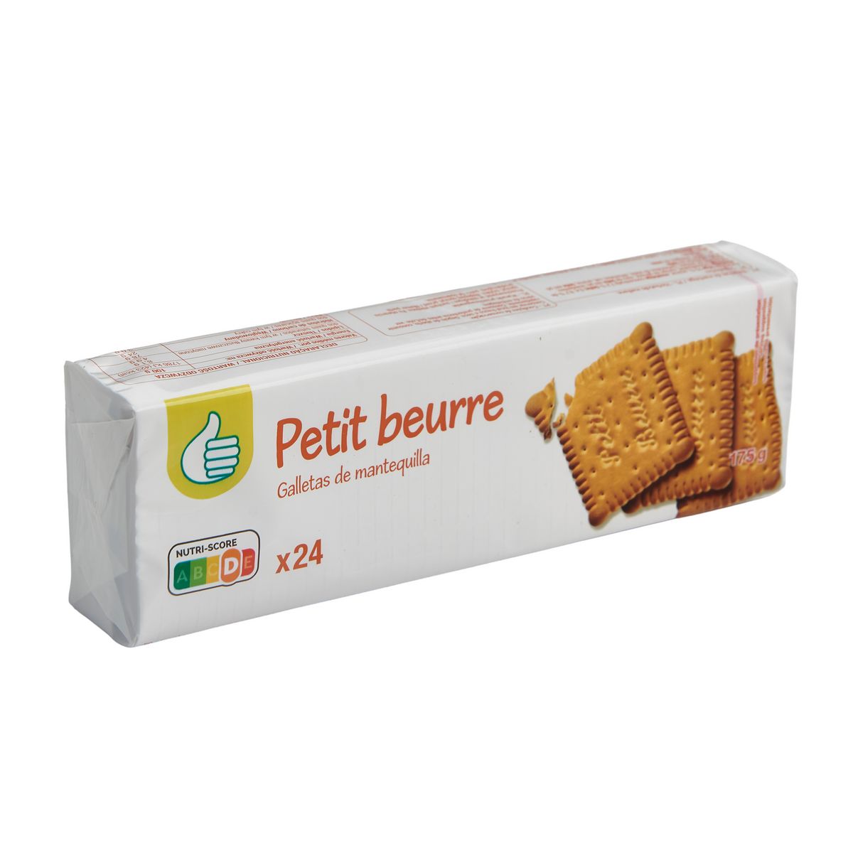 POUCE Biscuits petit beurre 24 biscuits 175g