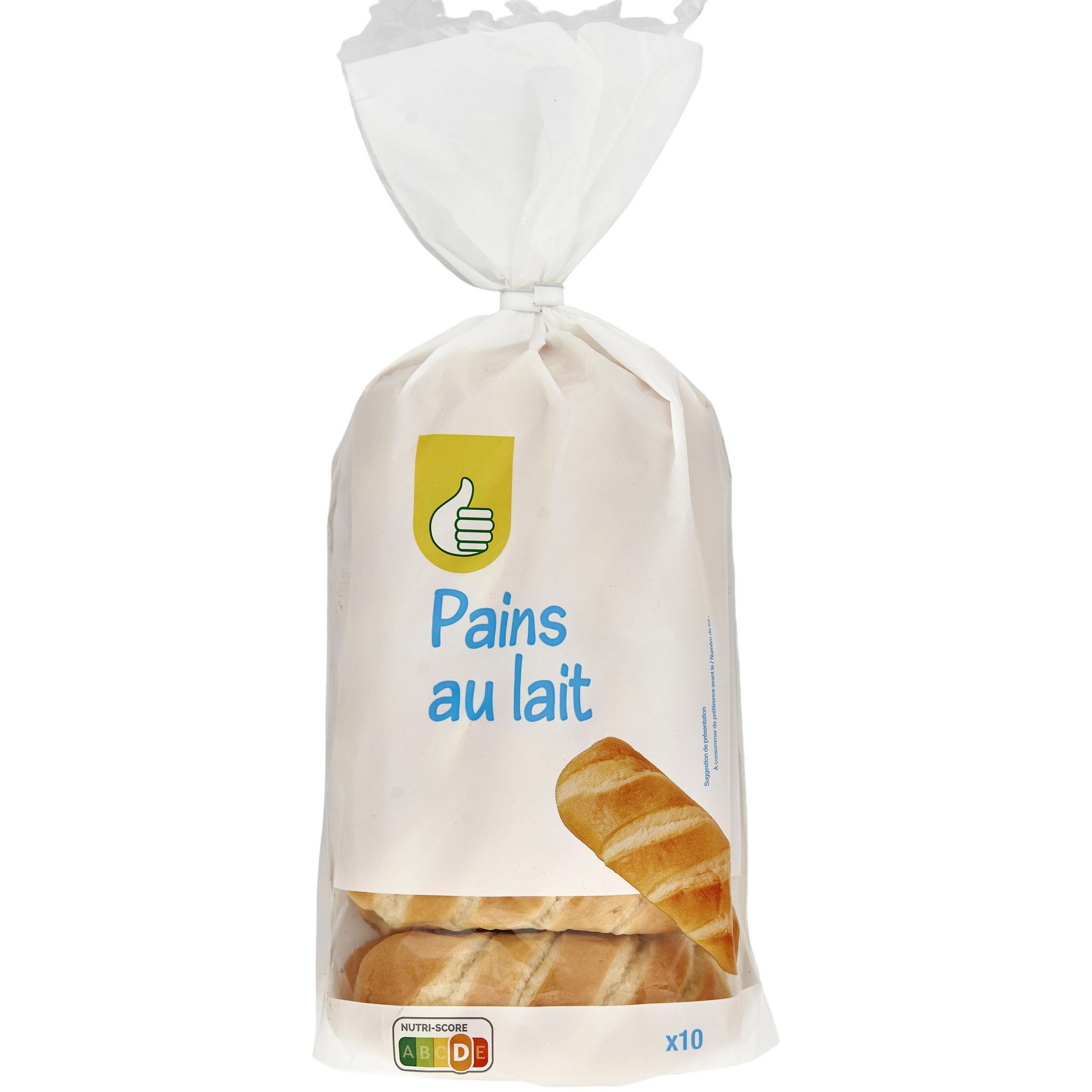 Pain au lait matière G végétale (8) 280g