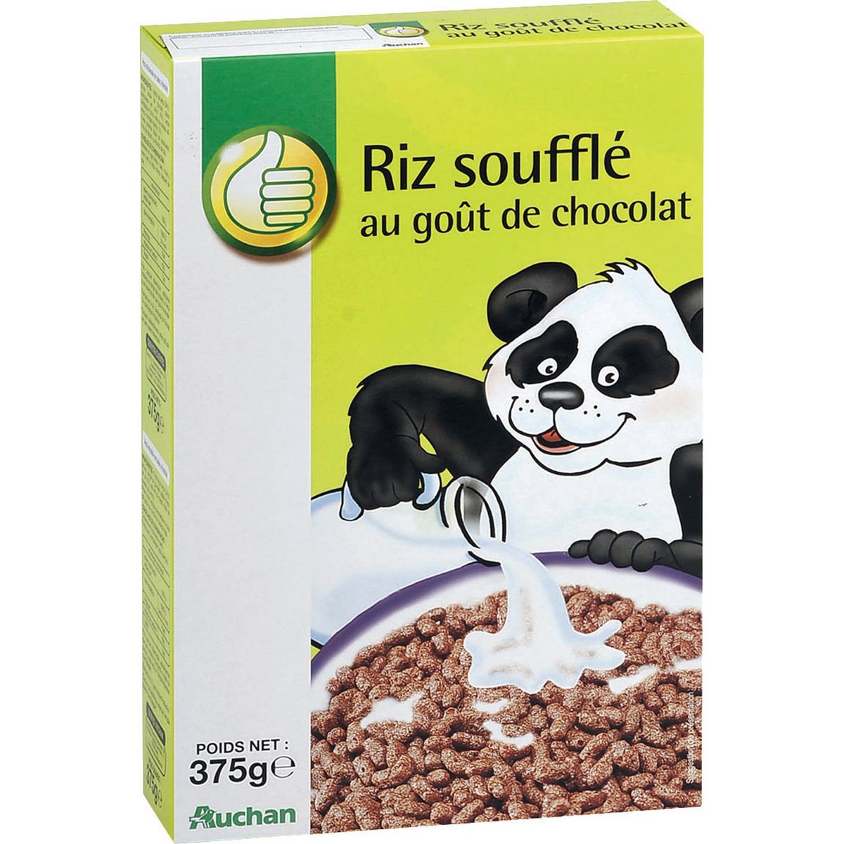 POUCE Céréales de riz soufflées au chocolat 375g pas cher 