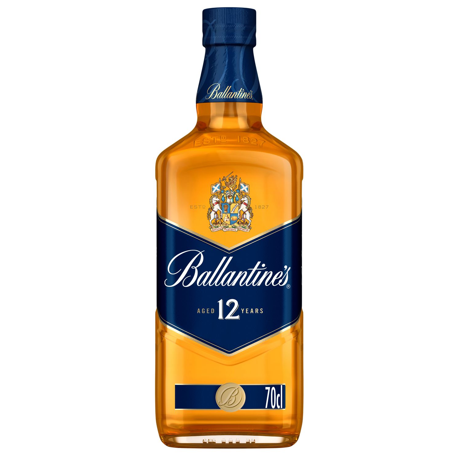 Ballantines Whisky Ballantines 12 ans 40% 1l avec étui 