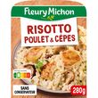FLEURY MICHON Risotto au poulet et cèpes 1 portion 280g