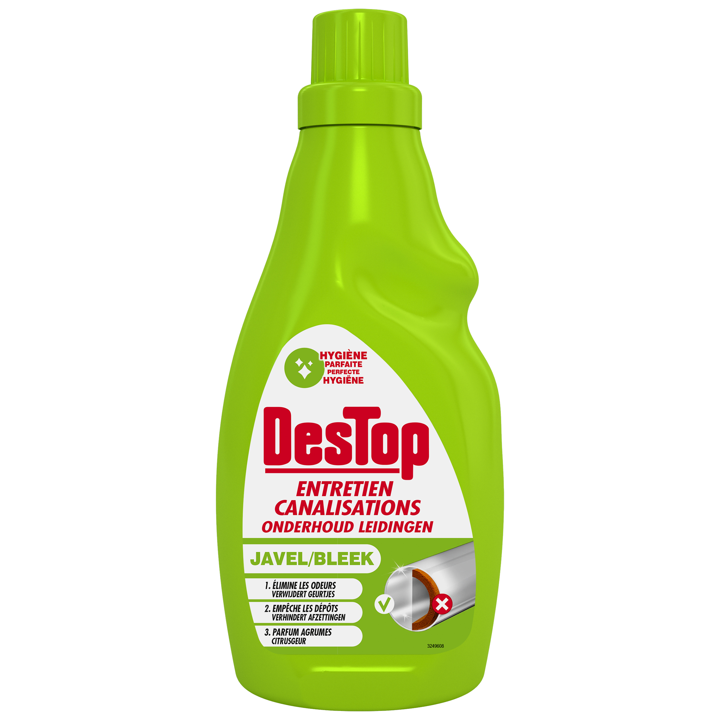 Destop - Gel javel déboucheur turbo (500 ml), Delivery Near You