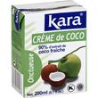 Kara KARA Crème de coco 90% d'extrait de coco fraîche
