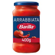 BARILLA Sauce tomate arrabbiata 100% tomates italiennes, en bocal 400g