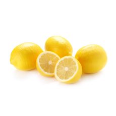Citrons jaunes non traités après récolte 4 pièces