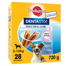 PEDIGREE Dentastix friandises hygiène dentaire pour petit chien 28 pièces