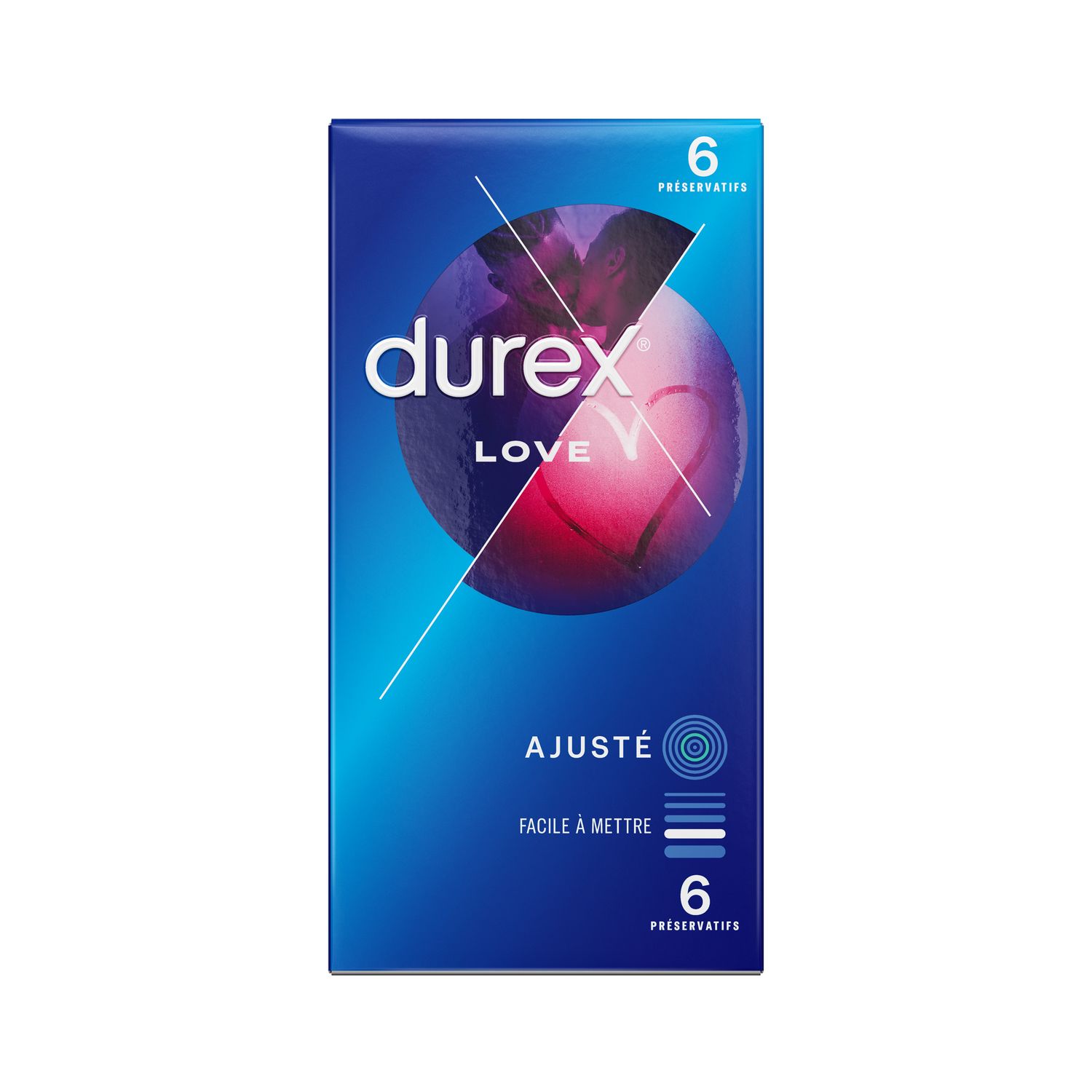 Acheter Préservatifs faciles à mettre Love Durex x10