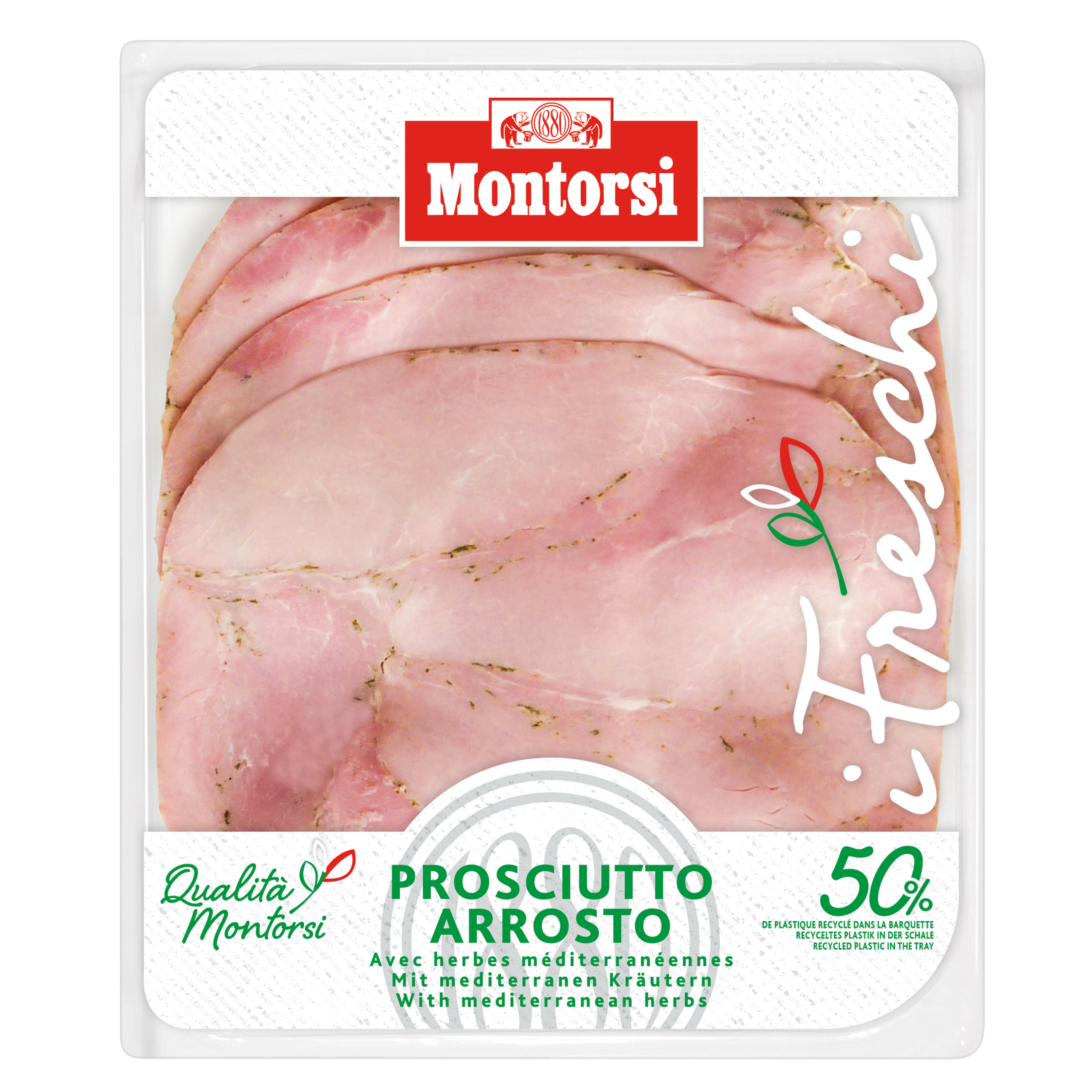 Livraison à domicile Montorsi Jambon cru I Freshi, 90g, 5 tranches