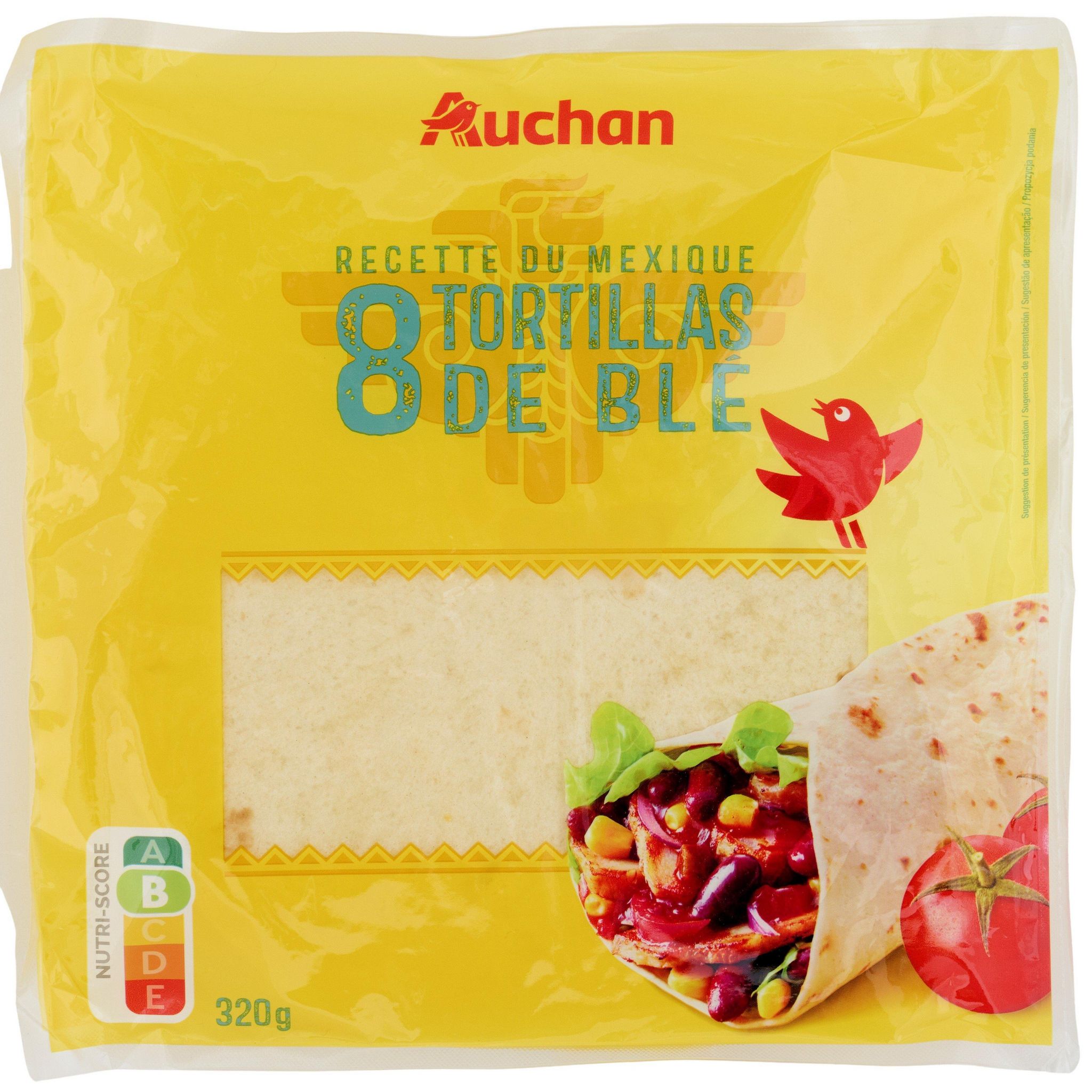 OLD EL PASO Tortillas de blé nature extra moelleuses sans conservateur 8  tortillas 326g pas cher 